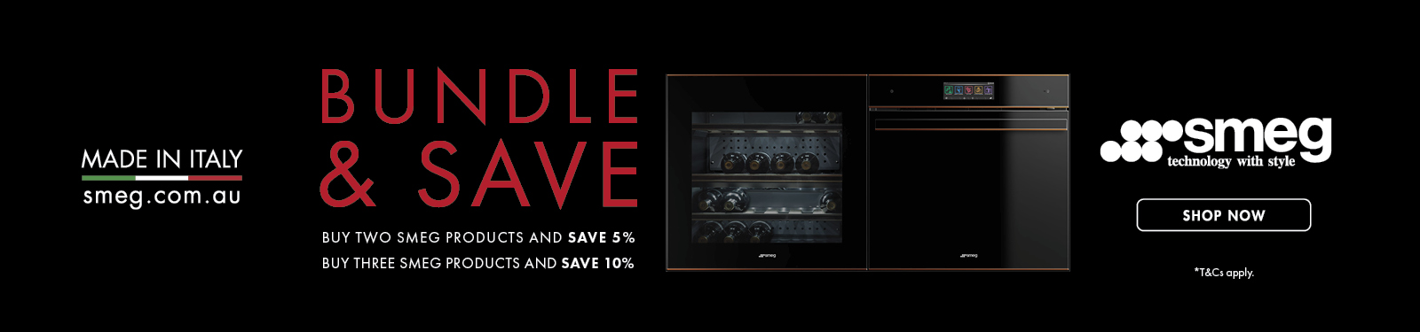 Save Up To 10% On Selected Smeg Appliance Packages at Retravision