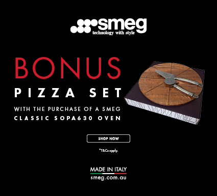 Bonus Pizza Set with Selected Classic Smeg Oven at Retravision