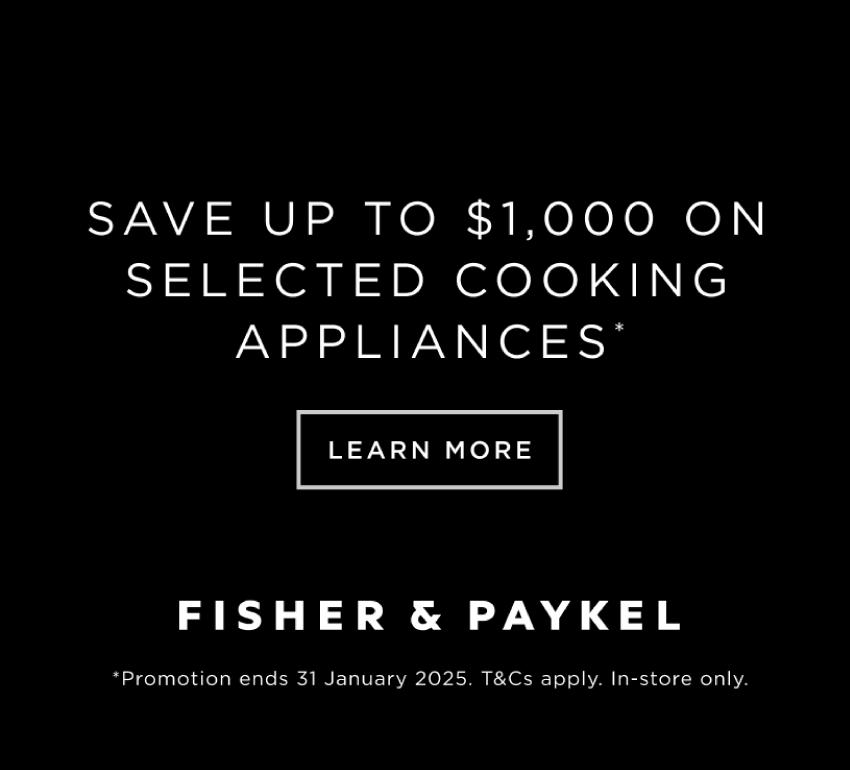 Save Up To $1,000* On Selected Fisher & Paykel Cooking Appliances