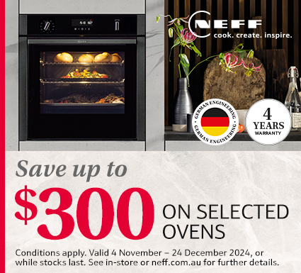 Save Up To $300 On Selected NEFF Ovens