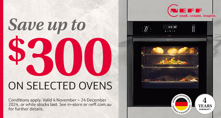 Save Up To $300 On Selected NEFF Ovens at Retravision