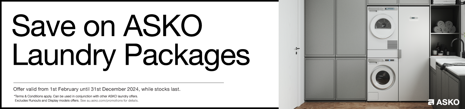 Save On ASKO Laundry Packages