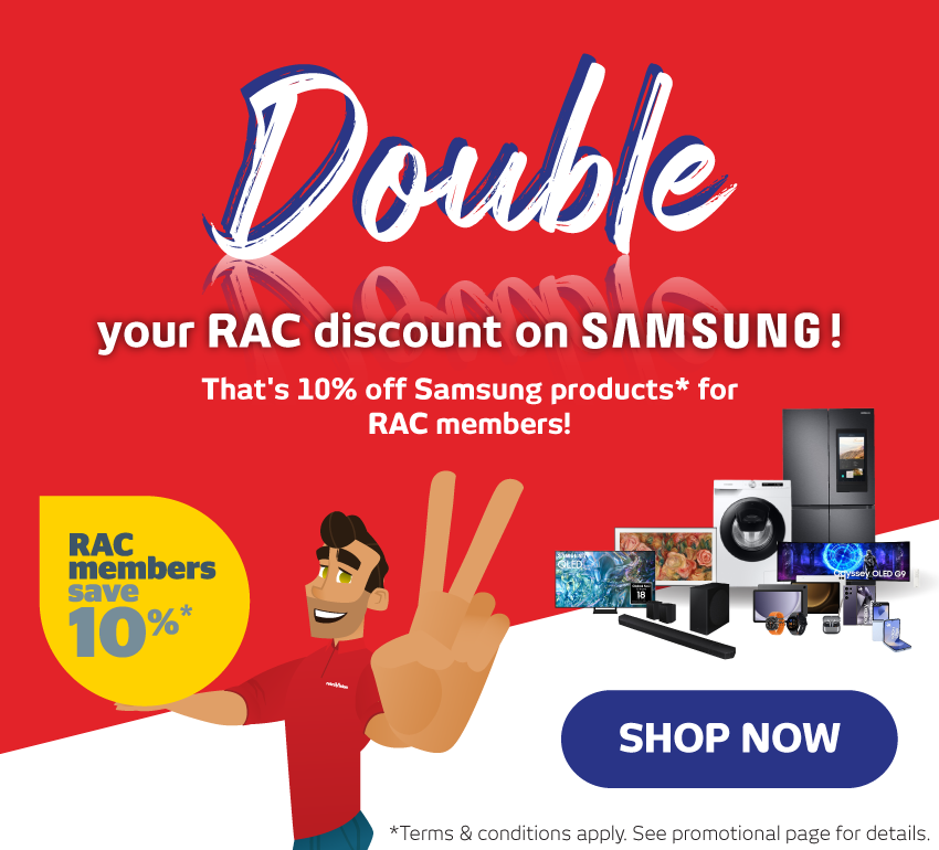 RAC Double Discount On Samsung