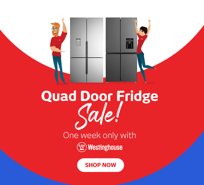 Save On Westinghouse Quad Door Fridges