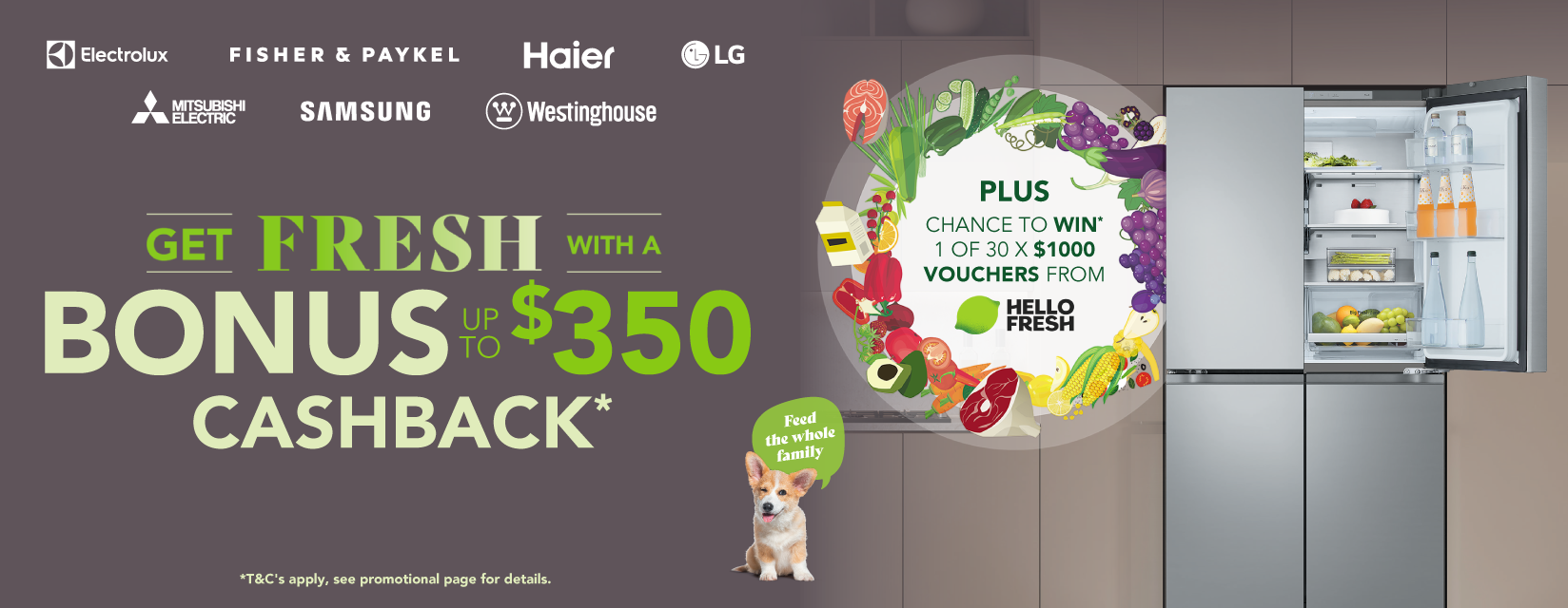 Bonus Cashback Up To $350 On Selected Fridges at Retravision