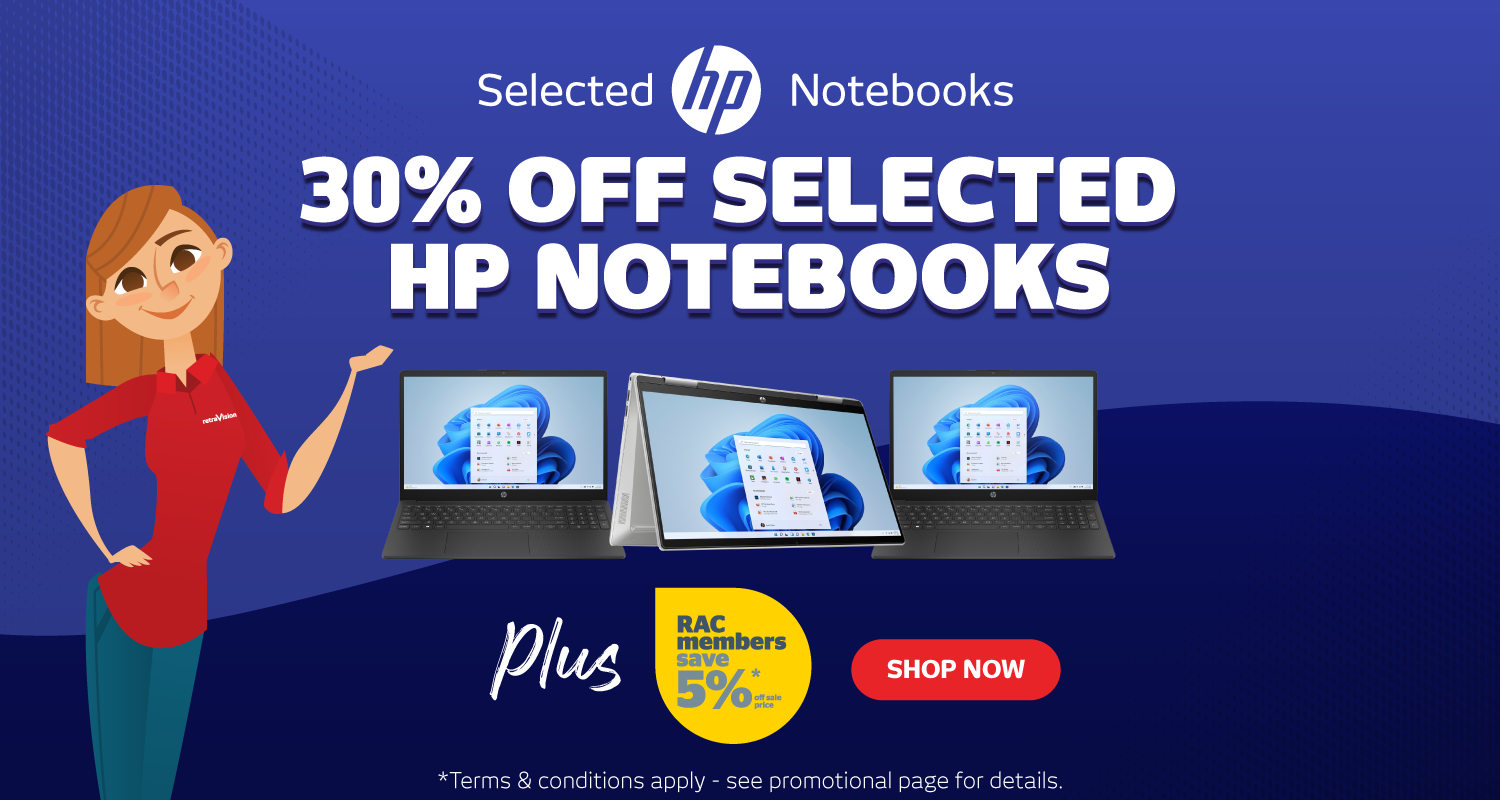 30% Off Selected HP Notebooks at Retravision