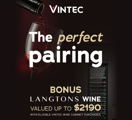 Bonus Wine With Selected Vintec Wine Cabinets