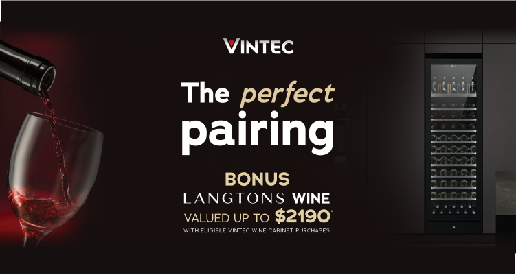 Bonus Wine With Selected Vintec Wine Cabinets at Retravision