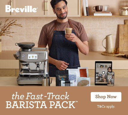 Bonus Barista Pack On Selected Breville Coffee Machines