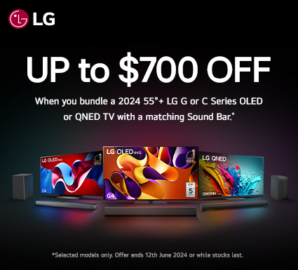 Save On LG TV & Soundbar Bundles at Retravision