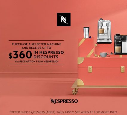 Up To $360* In Nespresso Discounts On Selected Coffee Machines