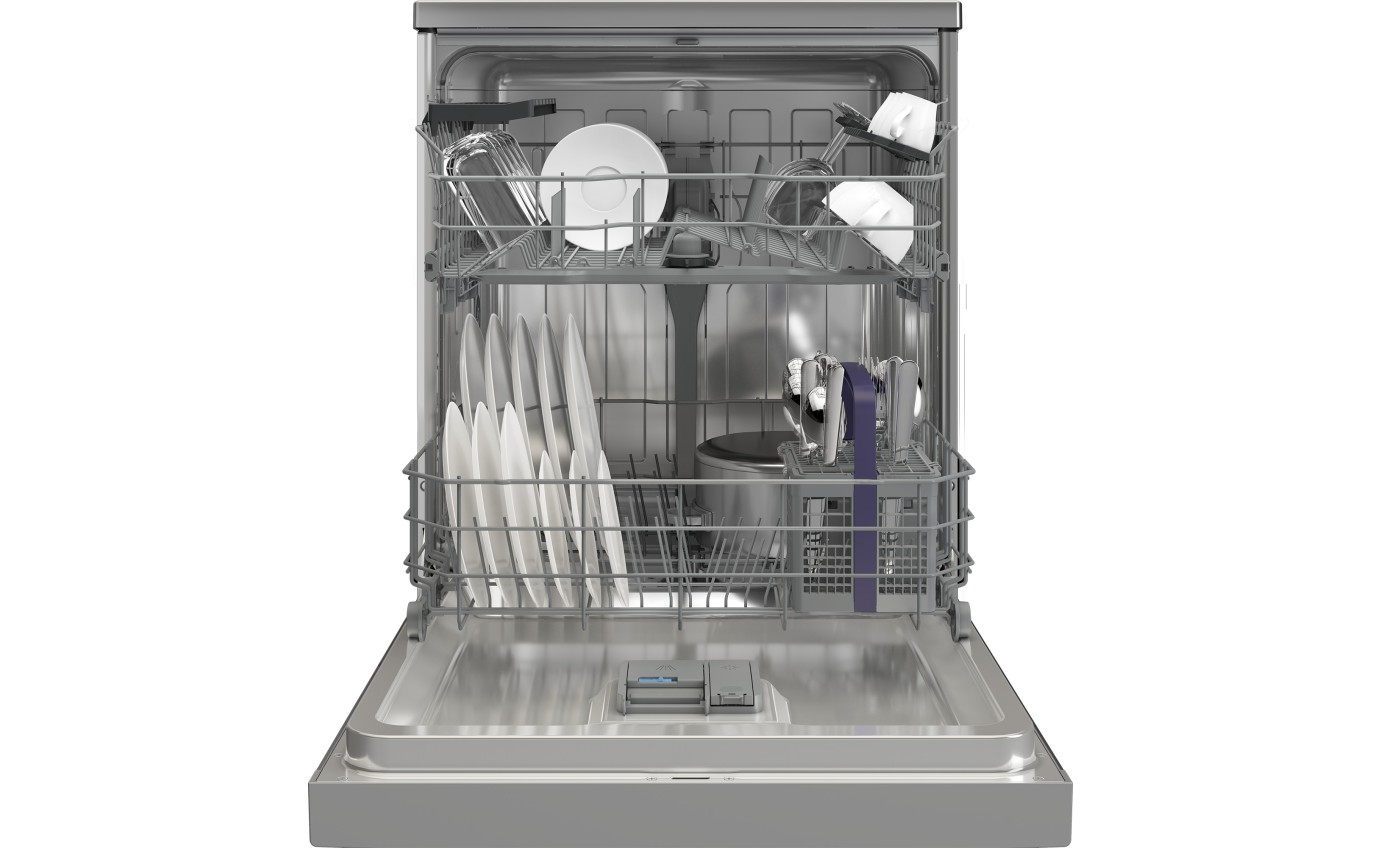 Beko 60cm Freestanding Dishwasher with Hygiene Intense BDFB1410X