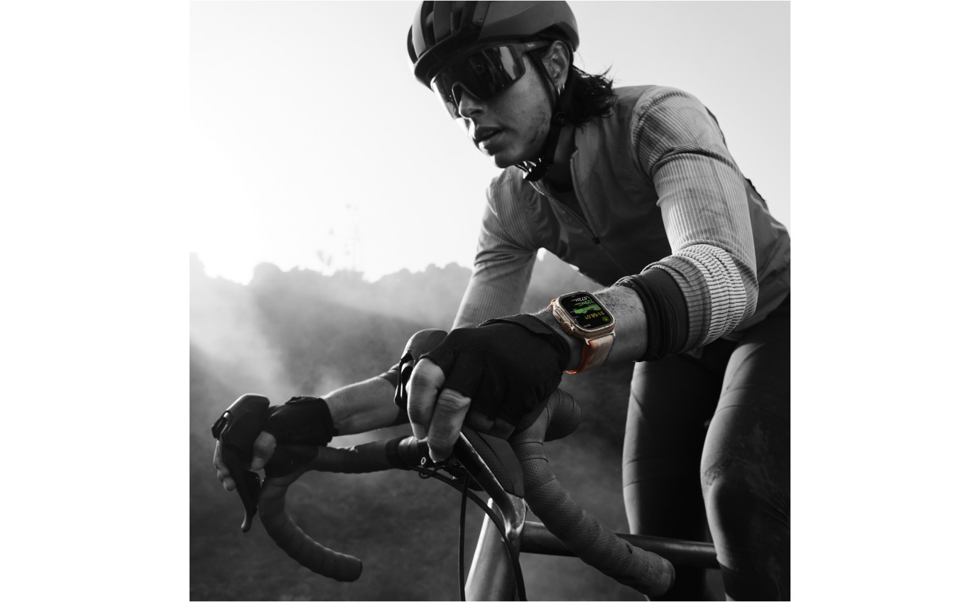 Apple Watch Ultra 2 49mm GPS + Cellular Titanium Case Alpine Loop (Indigo) [Small] MRER3ZPA
