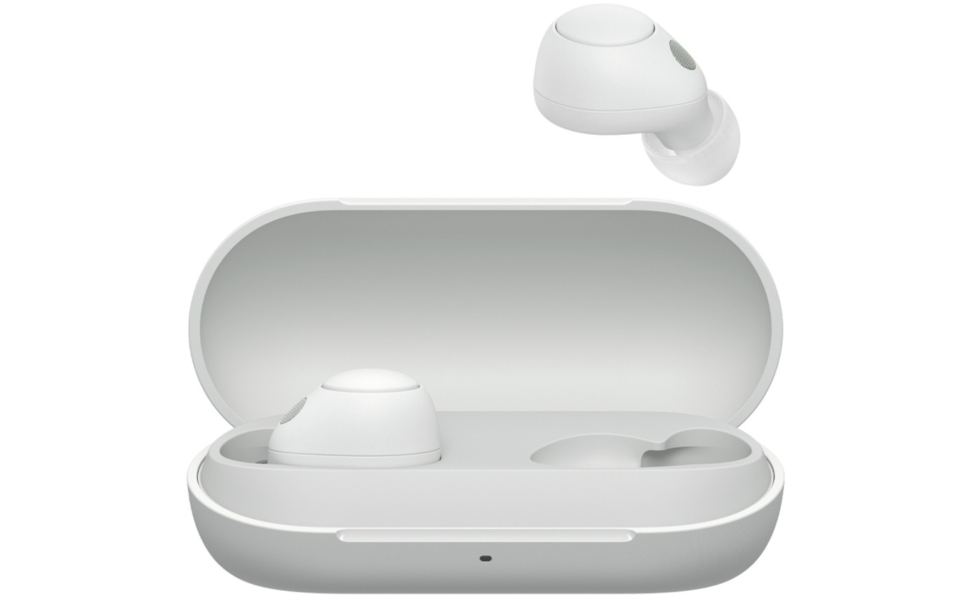 Sony Wireless Noise Cancelling Headphones (White) WFC700NW