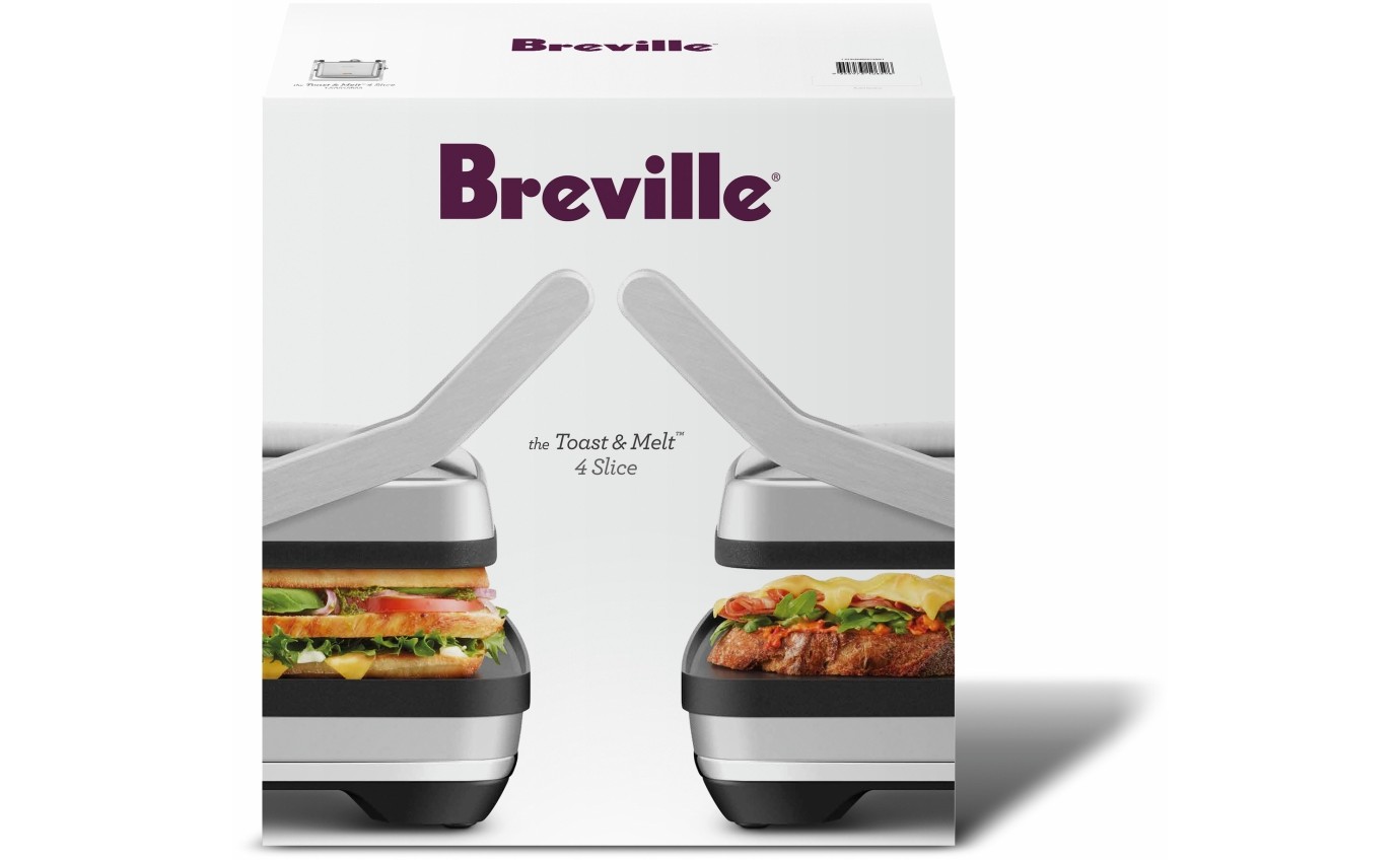 Breville the Toast & Melt Sandwich Press LSG545BSS