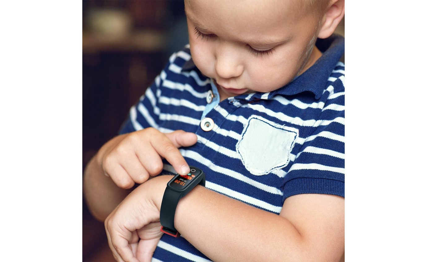 Pixbee Fit Kids Smart Activity Watch (Black) PXBFITBK