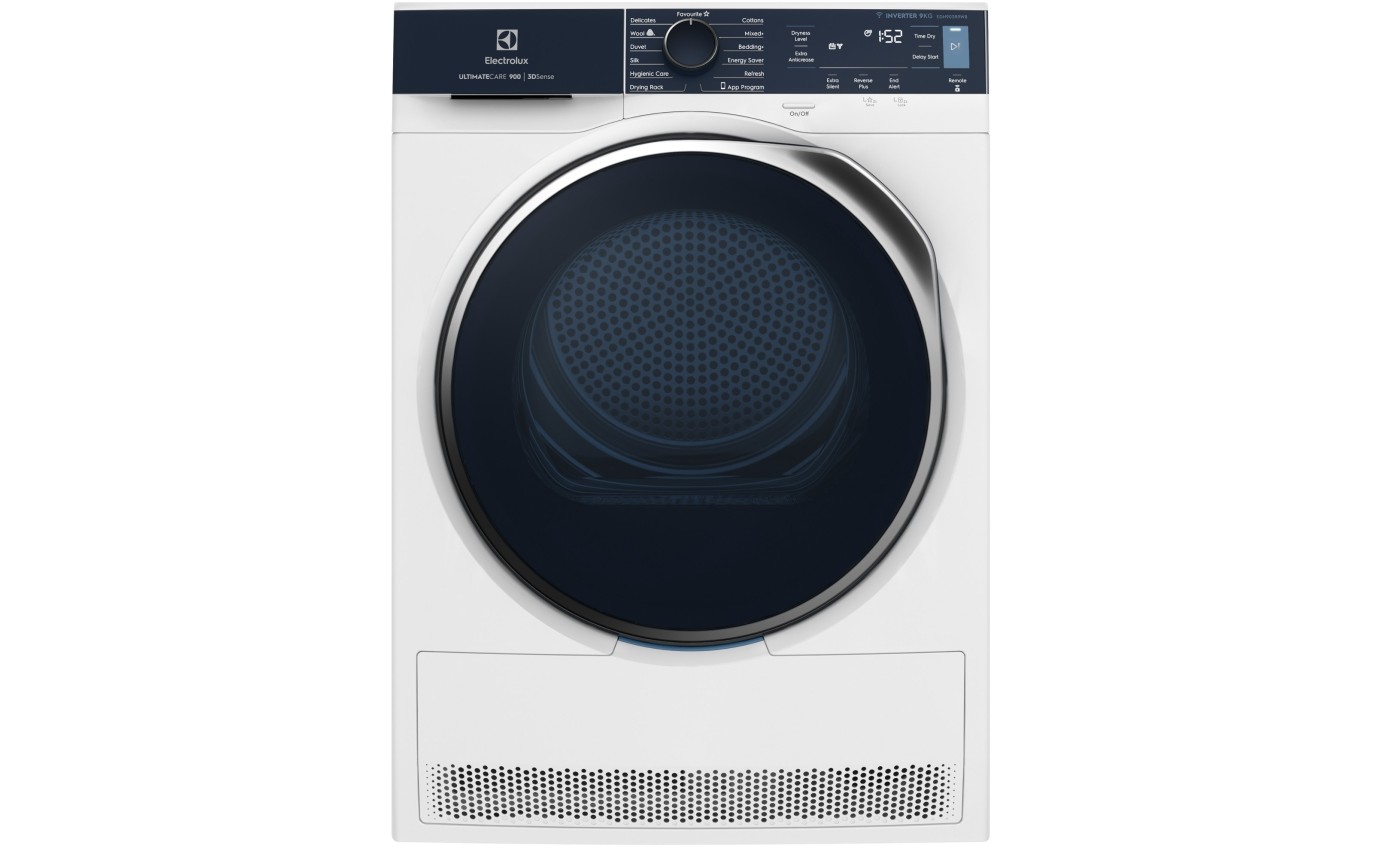 Electrolux 9kg UltimateCare 900 Heat Pump Dryer EDH903R9WB