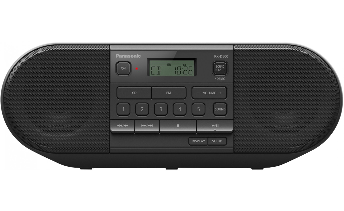 Panasonic Portable FM Radio & CD Player RXD500GSK