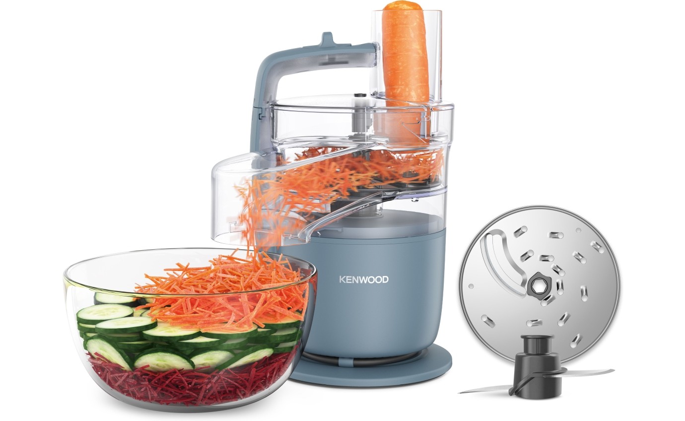 Kenwood MultiPro Go Super Compact Food Processor (Blue) FDP22130GY