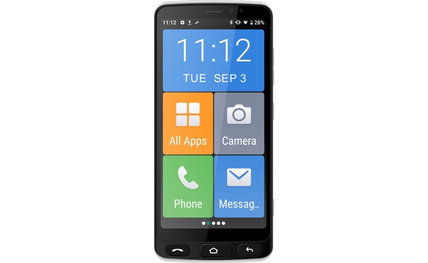 IQU SMARTEasy Q50 Seniors Smartphone SMARTTALKQ50BLAC